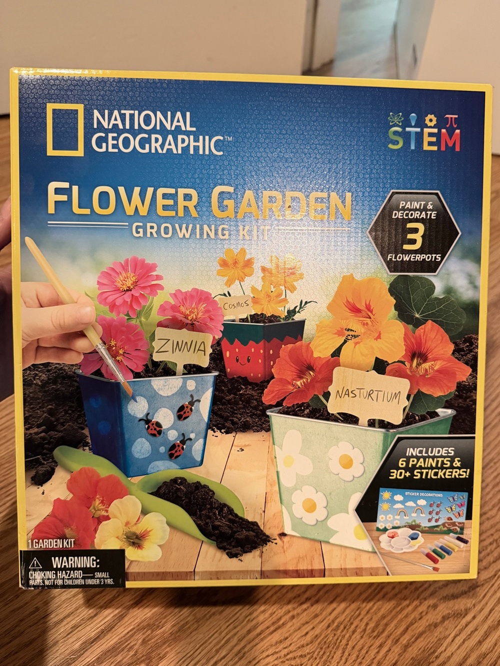 National Geographic Flower Garden Growing Kit